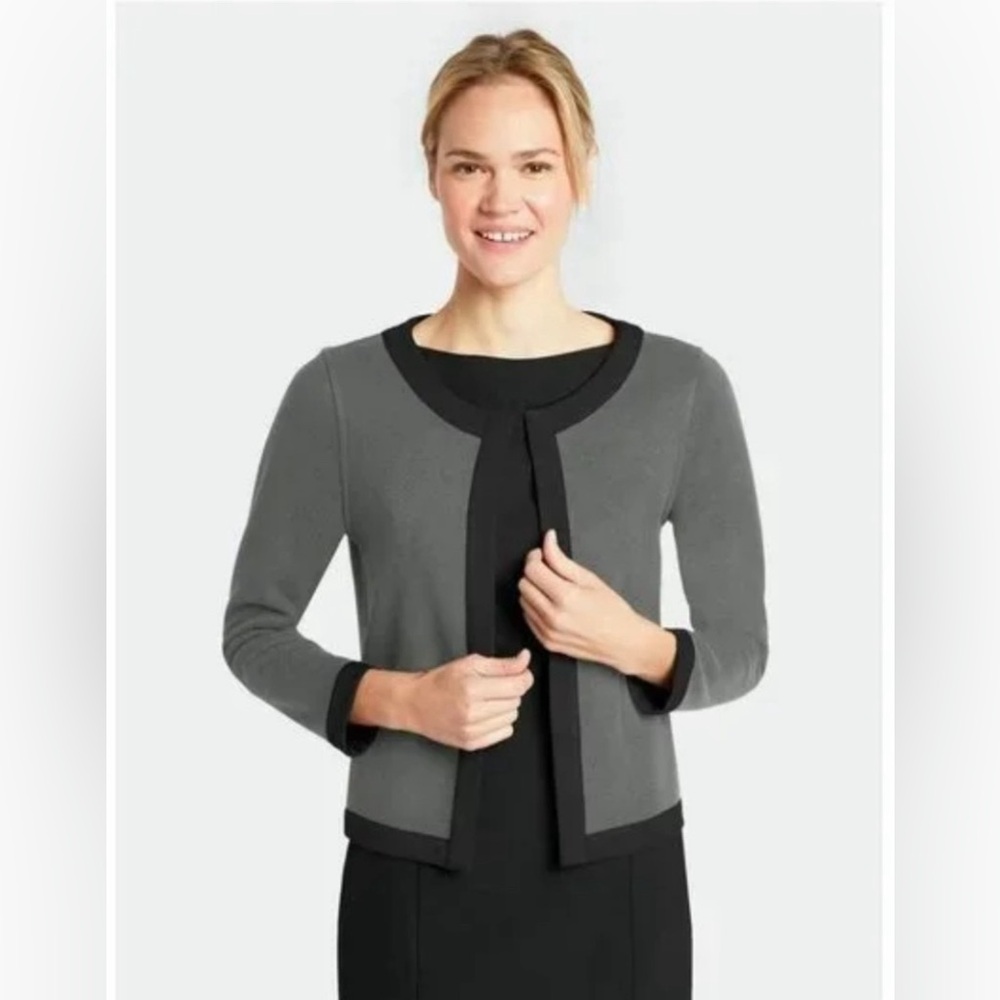 Of Mercer Columbia Reversible Jardigan Grey / Black M